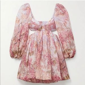 Zimmermann Botanica Bralette Mini Dress